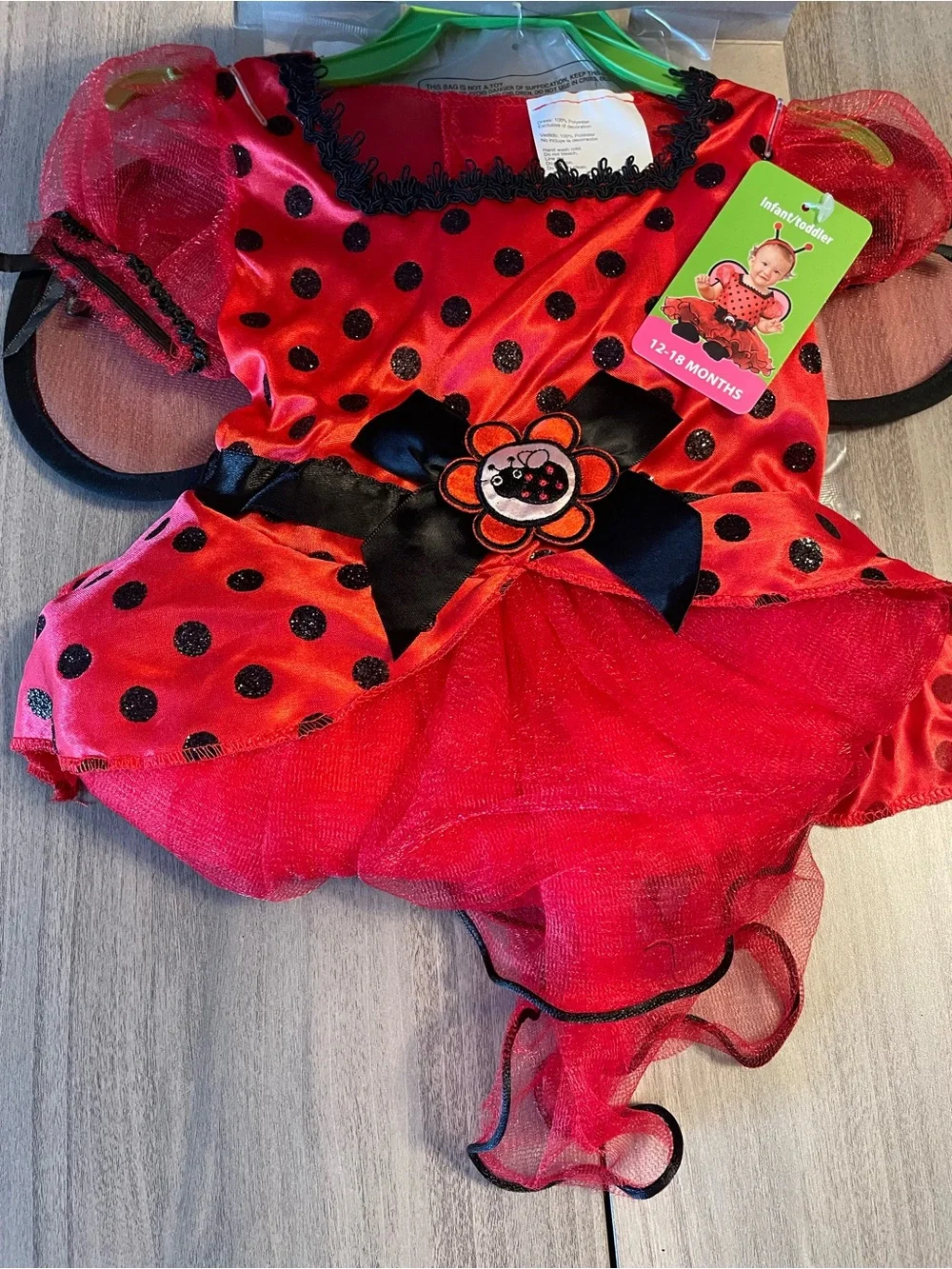 Seasons Lady Bug Lovely Infant Costume Set • 12–18 Months